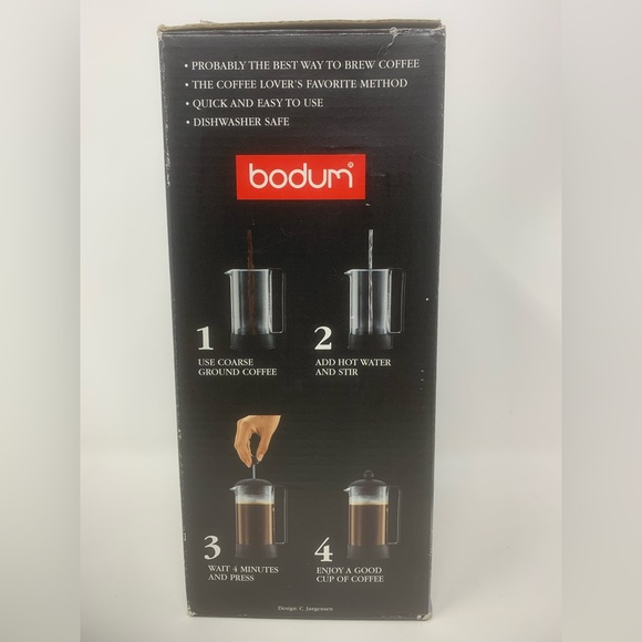NEW Bodum Brazil 8 Cup / 34oz French Press Coffee Maker - Picture 2 of 11